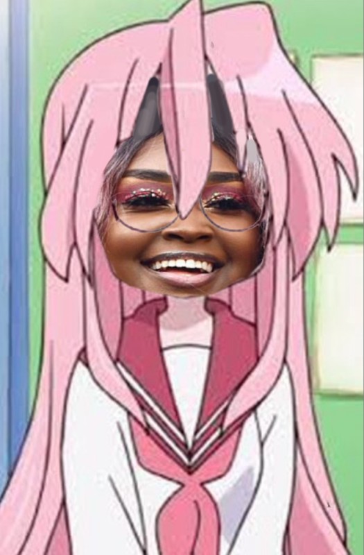 Create meme: Lucky Star Miyuki Takara, Miyuki Takara, Happy anime star Miyuki