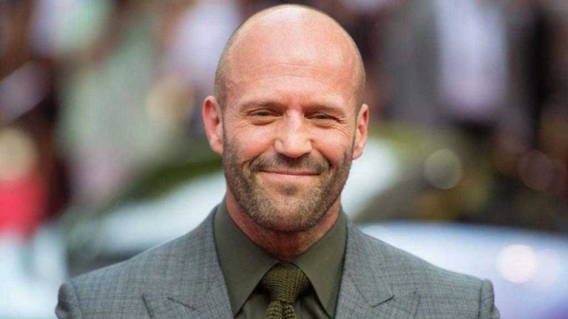 Create meme: Jason Statham , statham with a beard, male 