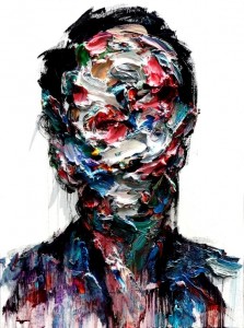 Create meme: modern art paintings, art people, oil painting abstraction head