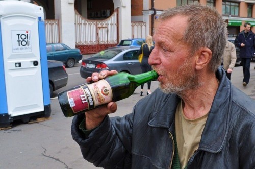 Create meme: A homeless man with a bottle, drunk , drunk with a bottle