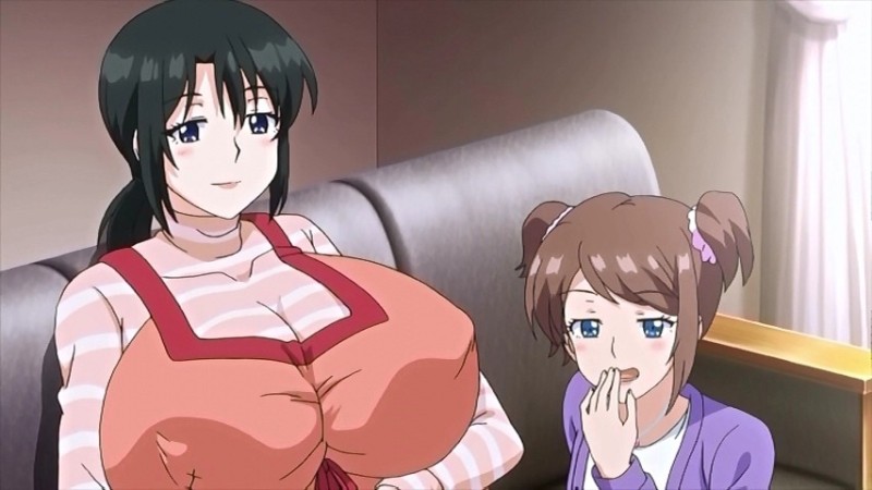 Create meme: anime big, anime mom, hitozuma life one time gal