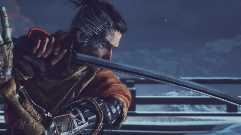 Создать мем: самурай, sekiro ps 4, sekiro shadows die