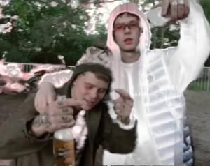 Создать мем: drain gang, big baby tape & kizaru - so icy nihao, yung lean eyes