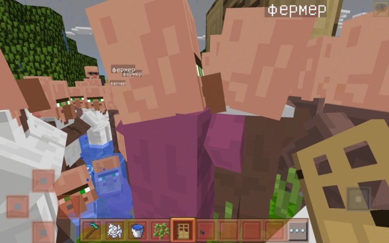 Create meme: minecraft , a resident in minecraft, german minecraft