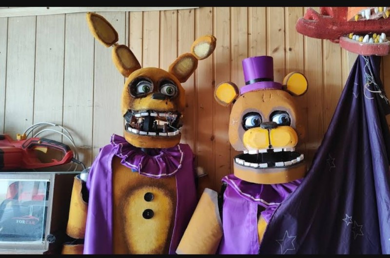 Create meme: five nights at freddy's, animatronics spring bonnie, Bonnie animatronik