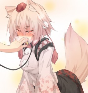 Create meme: momiji inubashiri, anime nyashka, neko anime