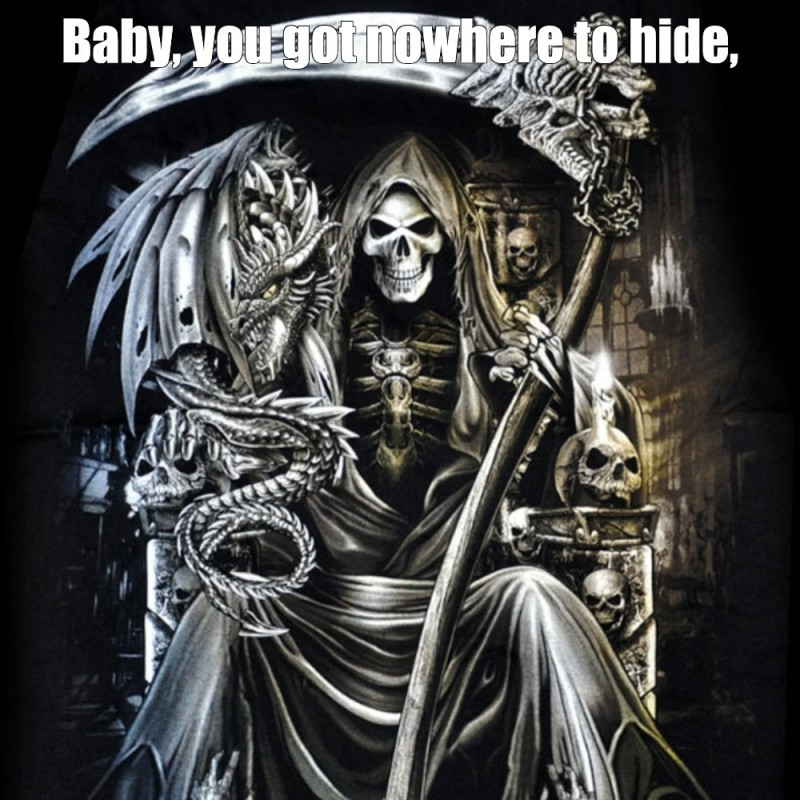 Create meme: death , Skeleton death with a scythe, skeleton 