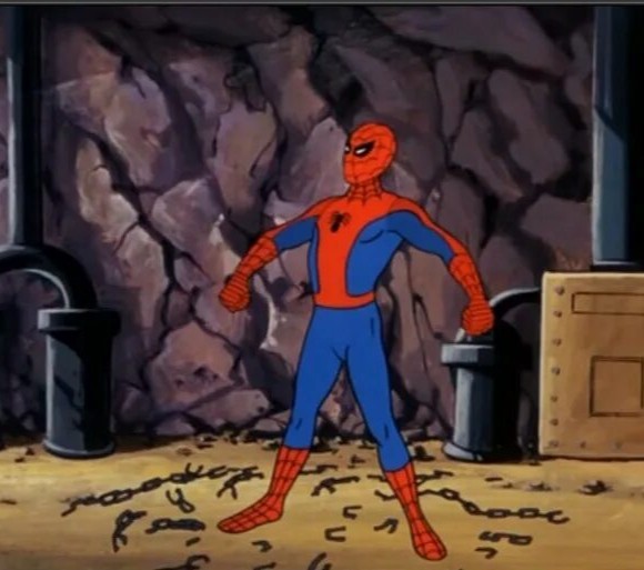 Create meme: Spider-Man, Spider-man 1967, spider-man animated series 1967