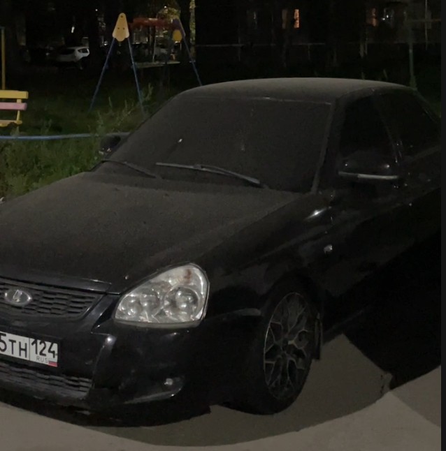 Create meme: Lada Priora is black, black Lada Priora sedan, priora sedan black