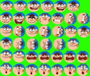Create meme: cartoon face, human emotions, characters