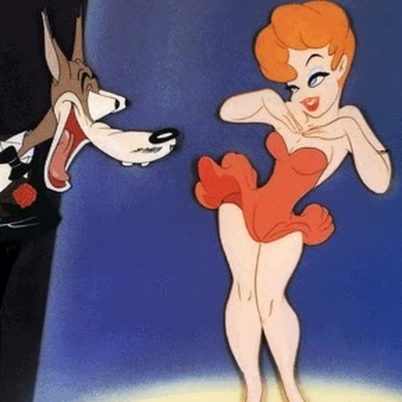 Создать мем: tex avery мультфильм красная шапочка, текс эйвери друпи, текс эйвери волк