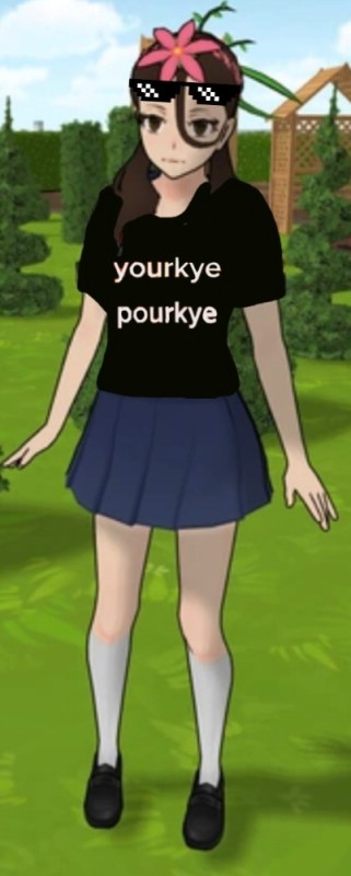 Create meme: uekiya yandere, simulator andere, yandere simulator