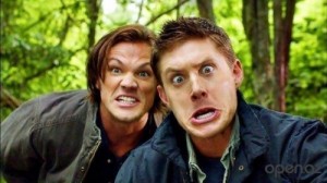 Create meme: Sam and Dean, jensen ackles and jared over the padalecki, over the padalecki jared