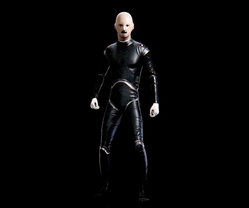 Create meme: hot toys electro, latex suit, electro figurine