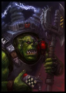 Create meme: warhammer 40000 orks, orcs Warhammer