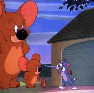 Create meme: Tom and Jerry big Jerry, Tom and Jerry meme template, Tom and Jerry elephant