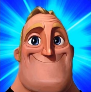 Создать мем: mr incredible becoming canny, мистер исключительный мем радостные лица мем, mr incredible meme