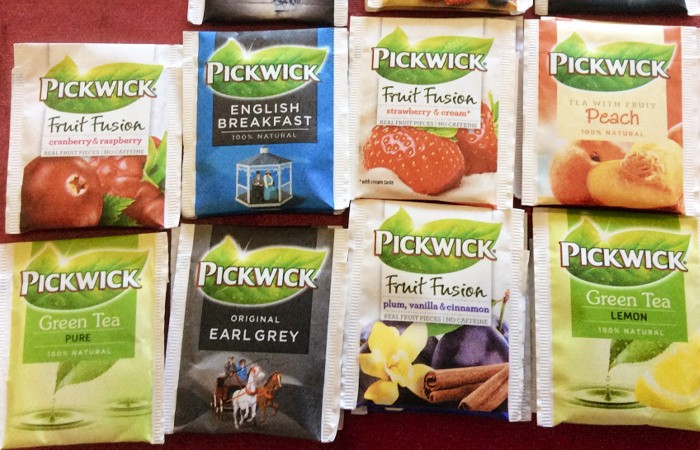 Создать мем: pickwick, pickwick tea, пиквик чай