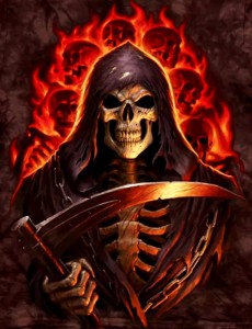 Create meme: skull fantasy, grim reaper, skull of death