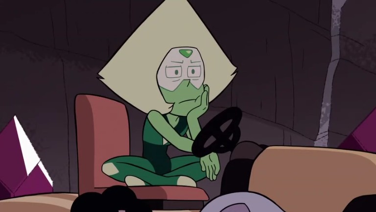 Peridot gru meme format rendered! : r/stevenuniverse