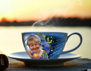 Create meme: good, pictures good morning coffee and sunrise, morning routine