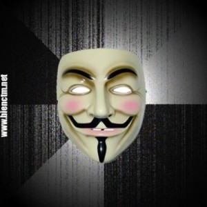 Создать мем: mask, анонимус, we are anonymous