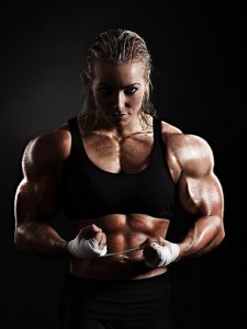 Create meme: muscular women, female bodybuilder, bodybuilders women