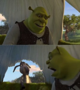 Create meme: Shrek meme, Shrek 5 minutes, Shrek memes