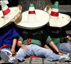 Create meme: Mexican, Sombrero, Siesta in Spain