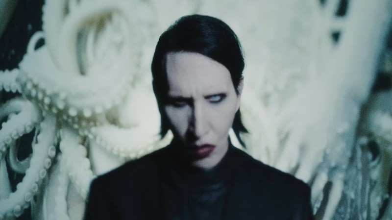 Create meme: Merlin Manson without makeup, Marilyn Manson is a singer, Young Marilyn Manson