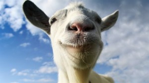 Create meme: goat simulator, goat simulator
