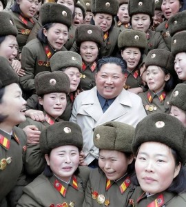 Create meme: Kim Jong, the army of North Korea, North Korea Kim Jong UN