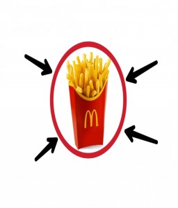 Create meme: fries McDonald's, fries, French fries McDonald's
