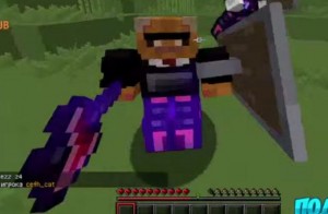 Create meme: minecraft pvp, screenshot, minecraft