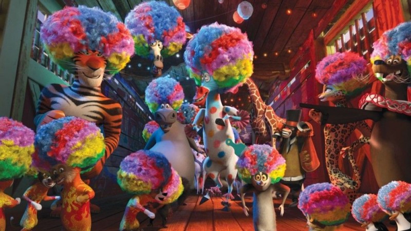 Create meme: Madagascar 3 circus, Marty Madagascar 3 Afro in the Circus, Marty Madagascar