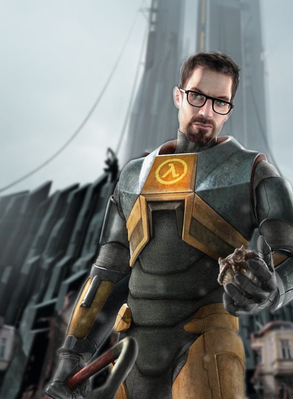 Create meme: Gordon Freeman Half Life 2, half life gordon freeman, freeman half life