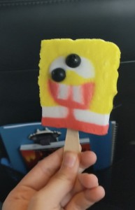 Создать мем: sponge, игрушка, spongebob popsicle