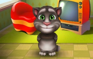 Создать мем: Talking cat Tom