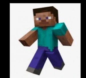 Create meme: herobrine skin for minecraft, minecraft Steve