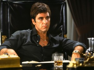 Создать мем: лицо со шрамом 1983, the world is yours scarface, лицо со шрамом аль пачино