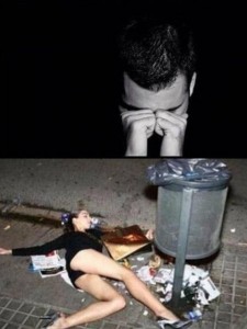 Create meme: drunk girls, drunk girl, jokes about drunks