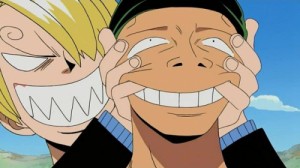 Create meme: anime, naruto, one piece Zoro and Sanji