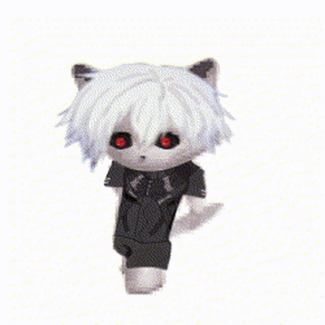 Create meme: Kaneki's cat, kaneki ken the cat, Kaneki the cat