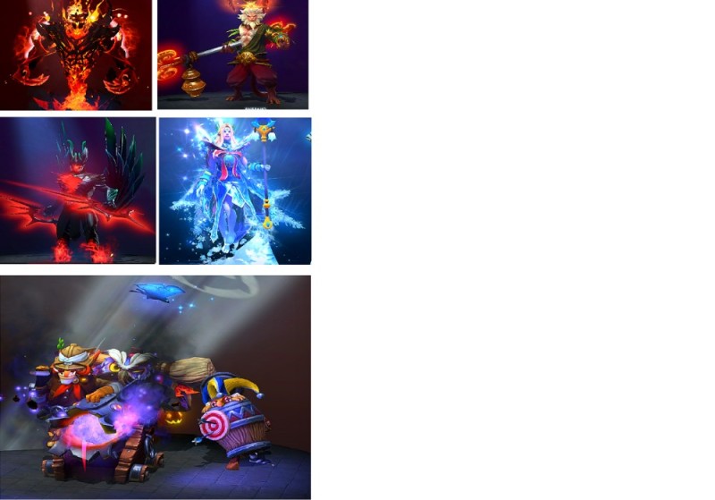 Create meme: Arcana in Dota 2, all arcana in dota 2, dota 2 sets