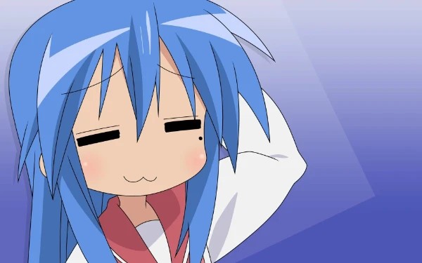 Create meme: izumi konata, anime , Konata Izumi's lucky star