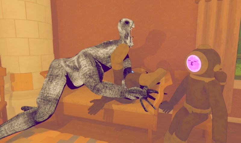 Create meme: dinosaur , purple spinosaurus, games on