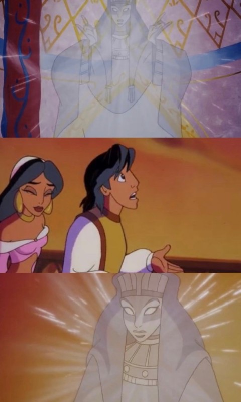 Create meme: meme with aladdin and the oracle, aladdin and jasmine, Aladdin and the Robber king Jasmine