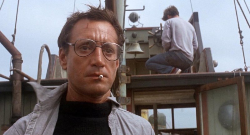 Create meme: jaws movie 1975, Roy Scheider, Jaws is a 1975 film by Richard Dreyfus