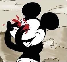 Create meme: Mickey mouse pokes out his eye, Mickey mouse meme, Mickey mouse pulls the eye