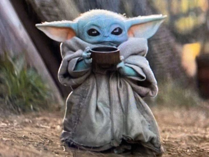 Создать мем: baby yoda star wars, малыш йода, бейби йода